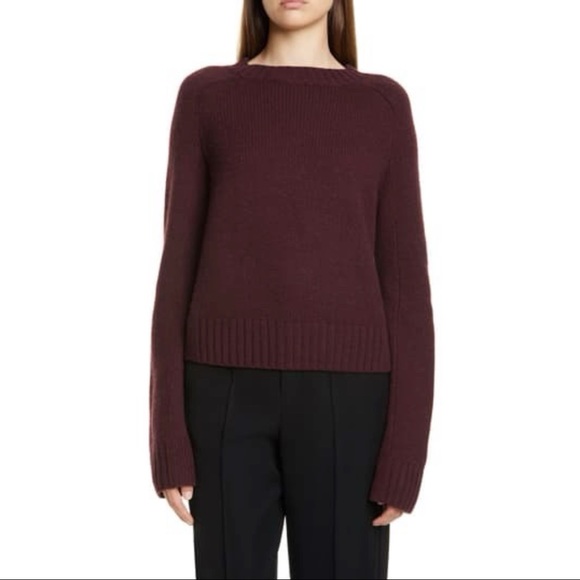 Vince Sweaters - SALE 🔥 Vince 100% Cashmere Sweater Maroon Oxblood